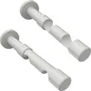 Interdeco Gardinenstange / Vorhangstange Silbergrau / Weiß, Produktbild-Vorschau 5