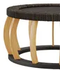 Rattan-Runder Couchtisch 90 cm – Vintage-Design in Produktbild-Vorschau 10