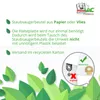 Marketing image with text and graphics highlighting product features and benefits. Produktbild-Vorschau