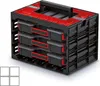 Organizer-Set 3-teilig stapelbar mit Wandmontage mit Boxen Produktbild-Vorschau 28