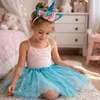 Aga Faschingskostüm Einhorn Stirnband + Rock blau 3-6 Jahre Produktbild-Vorschau 10