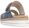 Scarpe da donna Remonte, sandali, comodi, infradito, blu, Anteprima dell’immagine prodotto 8