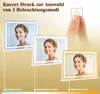 Kozmetické zrkadlo COSTWAY s osvetlením, 10-násobné Náhľad obrázku produktu 5
