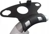 A black accessory holder is attached to a silver and white appliance handle. Produktbild-Vorschau
