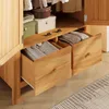 Armadio Flieks con intreccio in rattan, armadio guardaroba Anteprima dell’immagine prodotto 9