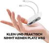 Kabeladapter, Lightning- und Typ-C-Doppelkabel auf HDMI, Produktbild-Vorschau 6