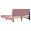 The Living Store Bettgestell mit LED-Leuchten Rosa 140x200 Produktbild-Vorschau 9