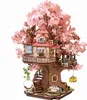 puzzle 3D, Casa sull'albero di Sakura, Rolife, 535 pezzi Anteprima dell’immagine prodotto 2