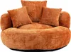 Sweiko Lazy Sofa Durable Confort Lounger haut dossier Pouf Voir les images du produit 13