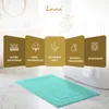Lavea® 4er Set Badematte 50x80 cm, Badezimmerteppich 100% Produktbild-Vorschau 7
