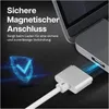 USB-C auf Magnetisches 3 Kabel – 2m 140W Schnellladen Kabel Produktbild-Vorschau 3