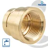 tecuro Muffe reduziert, beidseitig Innengewinde Rp 1 x 3/4 Produktbild-Vorschau 3