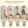 AIYAPLAY Lot de 2 chaises d'enfant en bois, réglables en Voir les images du produit 4