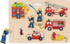 Goki Noppenpuzzel Brandweer Voir les images du produit 2