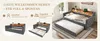 Zerbaco Sofabett 90x190 cm, aus Samt mit Stauraum, LED und Produktbild-Vorschau 13