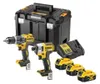 Dewalt 18V Combo Kit Dck266P3T (Dcd796+Dcf887) 3X5.0Ah Voir les images du produit 1