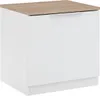Nočný stolík Vicco Betti Biela/Sonoma 50 x 50 cm s 1 Náhľad obrázku produktu 1