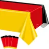Deutsche Tischdecke, 10 Stück schwarz-rot-gelbe Tischdecken Produktbild-Vorschau 1