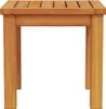 A wooden side table is shown against a white background. Anteprima dell’immagine prodotto