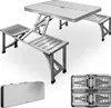 CASARIA® Klapptisch mit Stühlen Wetterfest Klappbar Produktbild-Vorschau 1