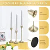 Messing-Kerzenständer, 3-teiliges Set, konischer Produktbild-Vorschau 10
