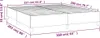 vidaXL Box spring bed frame dark green 160x200 cm velvet Náhled obrázku produktu 7