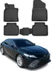 2018-2025 Toyota Camry tappetini TPE nero 4 pz Anteprima dell’immagine prodotto 1