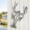 GILDE Figur Hummer Lobster silberfarben H. 41,5 cm, 61411 Produktbild-Vorschau 2