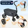 Beach Wagon Bollerwagen MINI, Kompakter Handwagen faltbar Produktbild-Vorschau 3