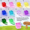 Bunte Acrylbausteine Kinder 20 Stk leuchtende Produktbild-Vorschau 6