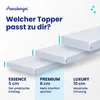 Arensberger Matratzen Topper PREMIUM, 120x200cm, Gelschaum Produktbild-Vorschau 9