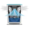 Diagram showing the internal workings of an air purifier and humidifier. Náhled obrázku produktu