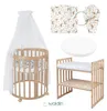 Waldin Lit de bébé OWAL Lit d'enfant 7en1 avec matelas, lit Voir les images du produit 3