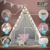 Spielwerk® Tenda da Gioco per Bambini in Cotone Anteprima dell’immagine prodotto 2