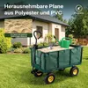 Přepravní vozík Wiltec do 550 kg s kovovými rošty, zahradní Náhled obrázku produktu 12
