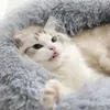 Lit en peluche pour chien, chat et lapin - gris Voir les images du produit 27