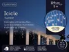 Kaemingk LED Lichtervorhang Icicle Lights 119 Lichter 5 m Produktbild-Vorschau 4