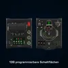 Two flight simulation controllers are displayed side-by-side against a black background. Produktbild-Vorschau