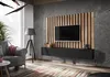 A modern living room with a TV wall unit, sofa, and floor lamp. Náhled obrázku produktu