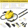 2000W Dampfreiniger mit 13 Zubehör, Bodendampfreiniger bis Produktbild-Vorschau 6
