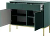FURNLUX Sideboard Avon Grün Und Gold 104cm / Hauptfarbe: Produktbild-Vorschau 2