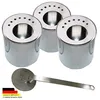 3 Brennstoff-Dosen 0,5 + 3 Sparplatten + 1 Flammenkiller Produktbild-Vorschau 2