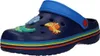 Sneakers Kinder-Badeschuh Dinosaurier Navy-Blau, Produktbild-Vorschau 1