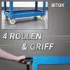 Bituxx Werkstattwagen Rollwagen Werkzeugwagen Werkzeugkiste Produktbild-Vorschau 5