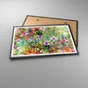 Gerahmtes Poster - Schwarzer Rahmen - blume sommer natur - Produktbild-Vorschau 3
