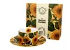 Tasse und Untertasse "Sonnenblume", ca. 240 ml Produktbild-Vorschau 1