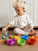 Woopie Montessori Lernspiel Farbsortierer Fahrzeuge 44-tlg. Produktbild-Vorschau 15