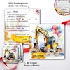 Einladung Kindergeburtstag Junge & Mädchen | XXL Produktbild-Vorschau 2