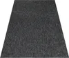 A dark gray carpet with a textured, short-pile surface is shown from a slightly elevated diagonal angle. Produktbild-Vorschau
