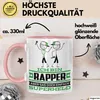 Rapper Geschenk Tasse Ich Bin Rapper Aber Sag Doch Einfach Produktbild-Vorschau 3